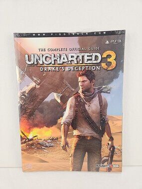 The Complete Official Guide: Uncharted 3‎ Drakes Deception Book 2011 Naughty Dog